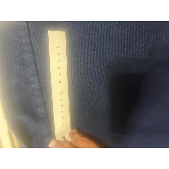 Susana Monaco Women's Navy Blue Mini Skirt XS - Picture 3 of 6